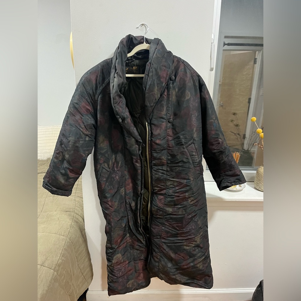 Eddie Bauer Floral Puffer Coat